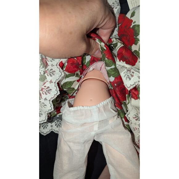 21" Madame Alexander Scarlett O`hara Doll In Rose Picnic Dress With Basket & Hat - Picture 8 of 10